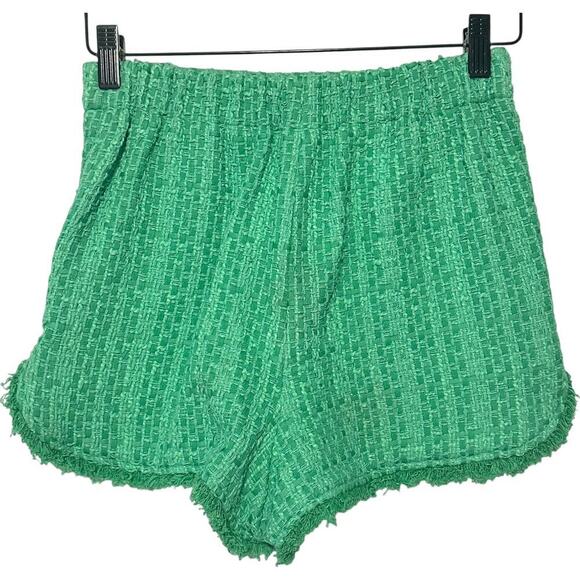 Maje Livete Fringe Trim Tweed Top (1) & Ivete Frayed Hem Shorts (34) - Picture 6 of 16